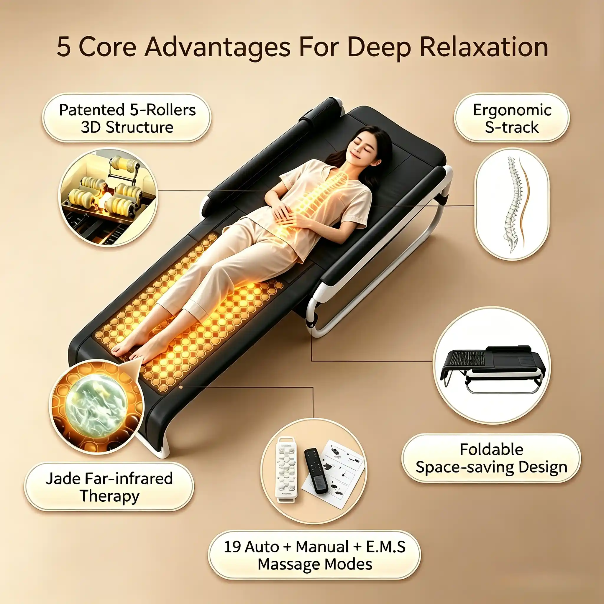 Ceragem Jade master massage bed V3