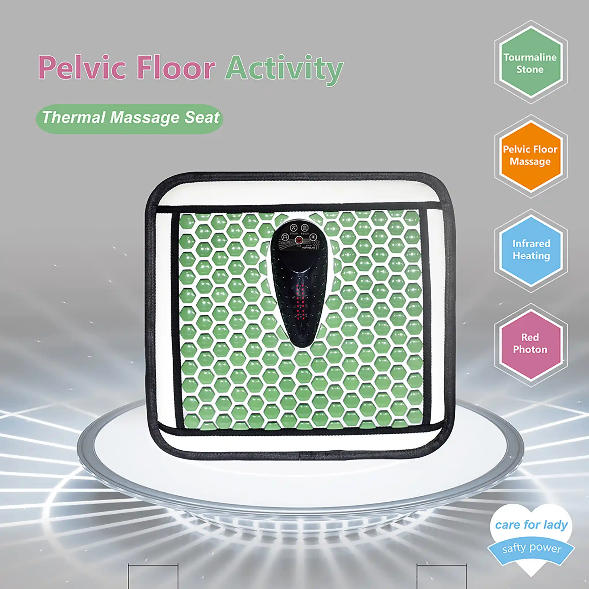 Lady pelvic massage mat