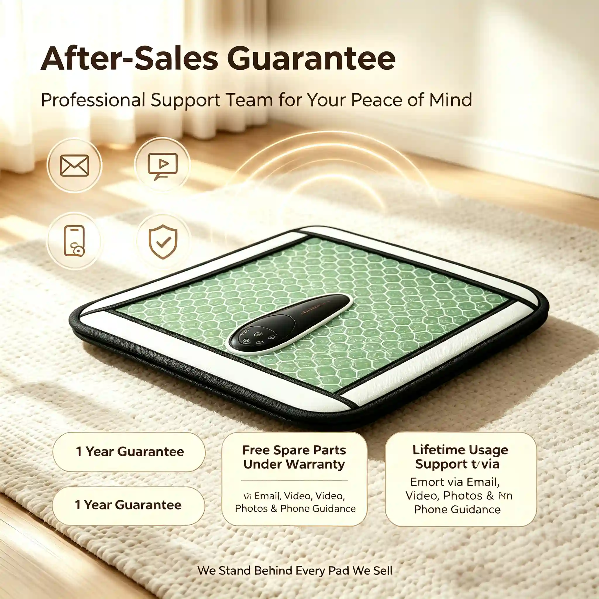 Lady pelvic massage mat