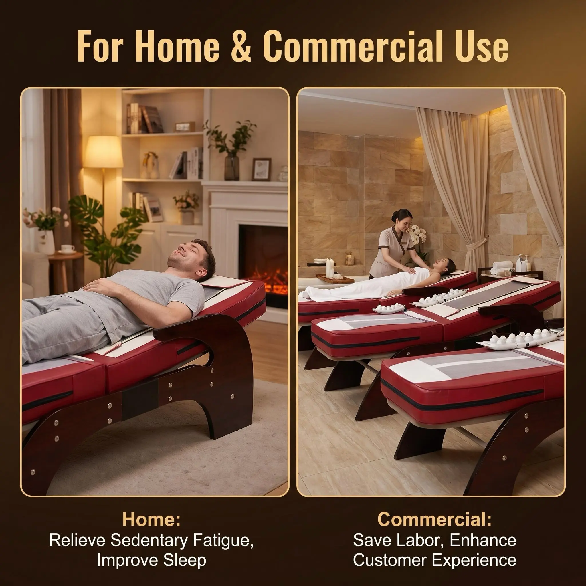 POP RELAX Nuga Best N5 PR-B003 Massage Bed