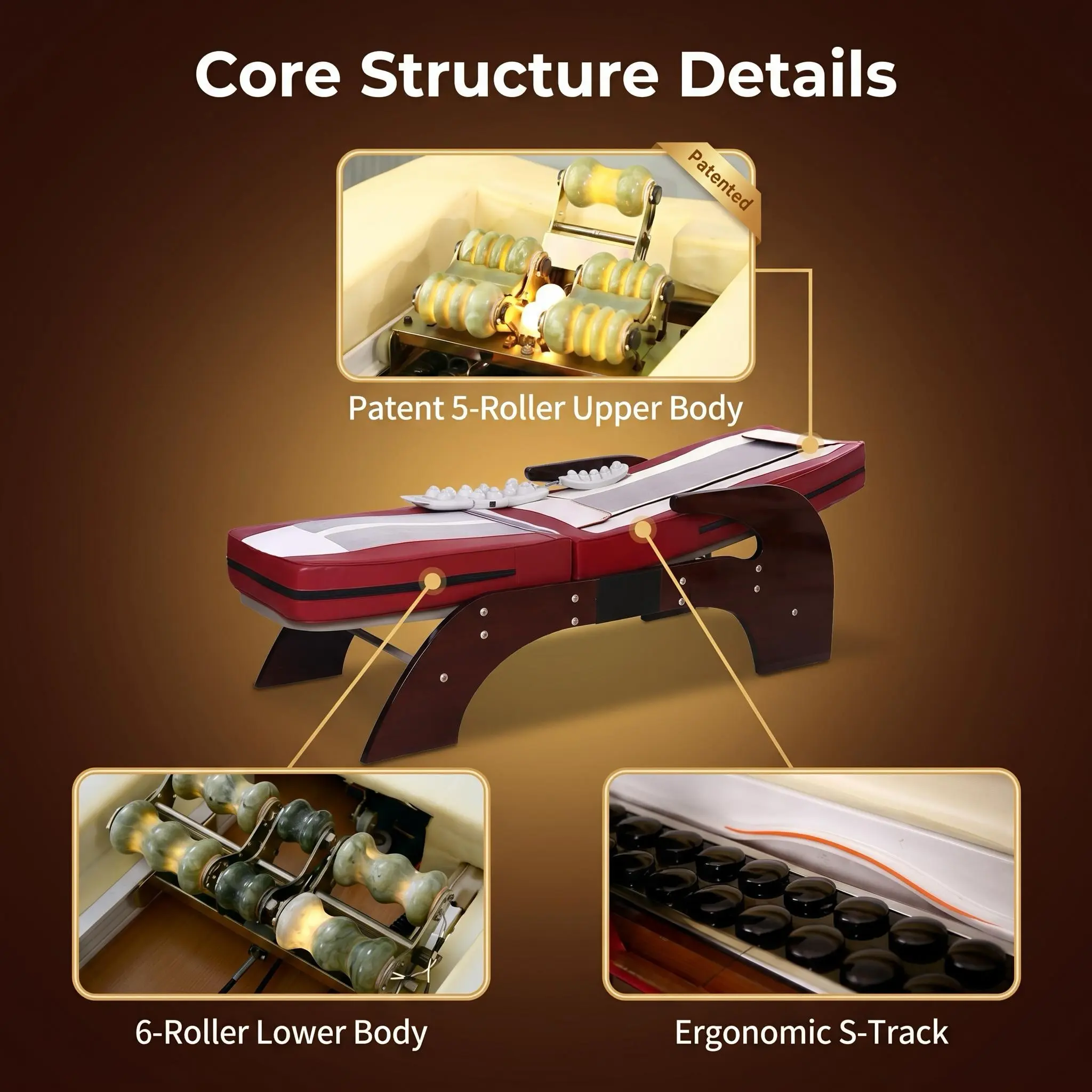 POP RELAX Nuga Best N5 PR-B003 Massage Bed