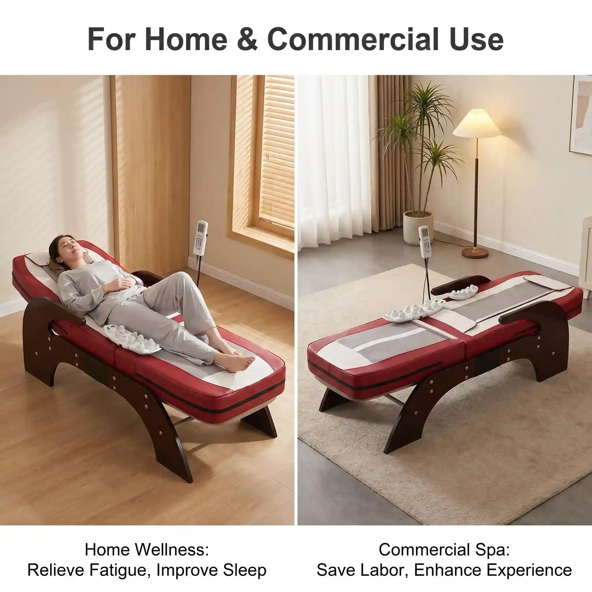POP RELAX Nuga Best N5 Full Body Massage Bed