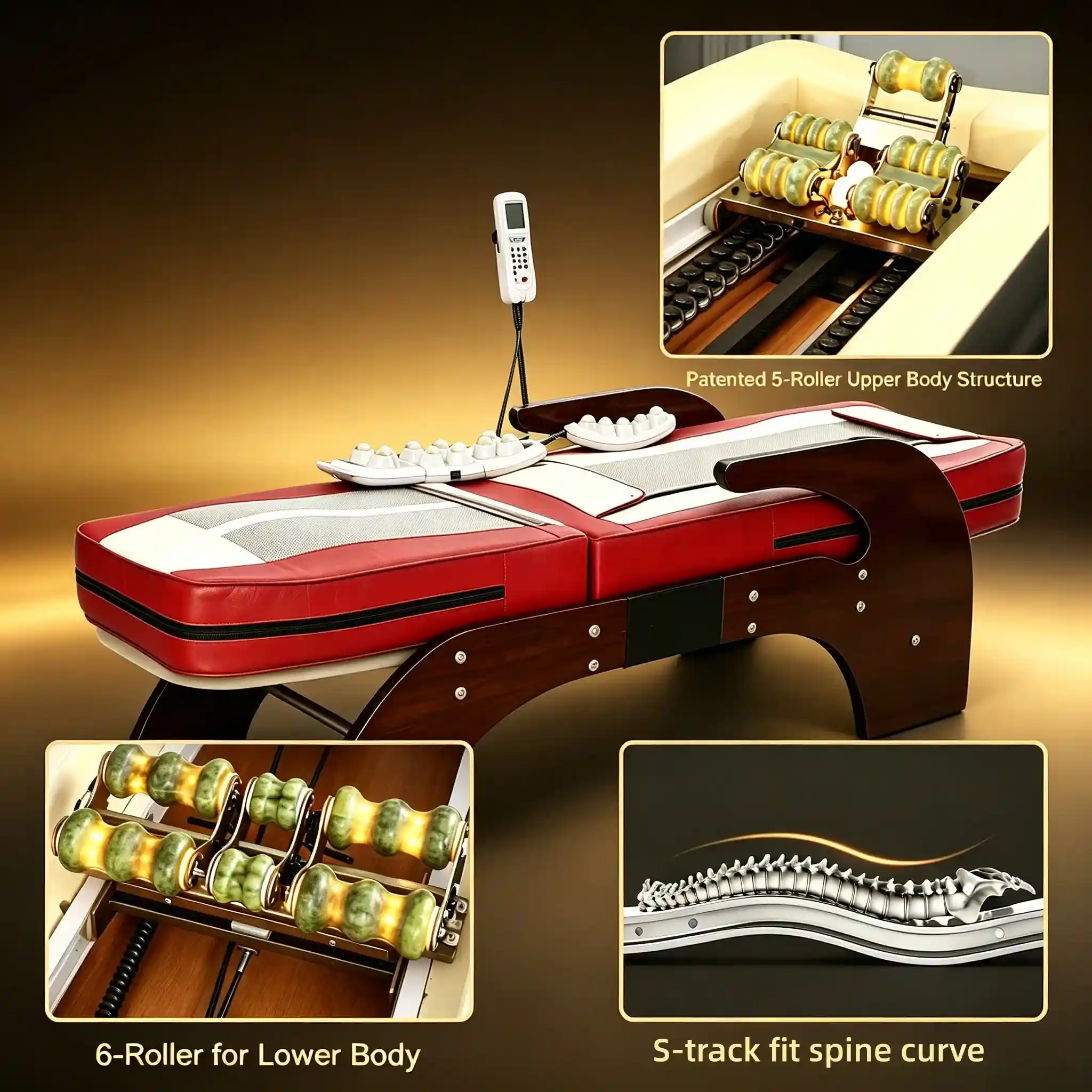 POP RELAX Nuga Best N5 Full Body Massage Bed