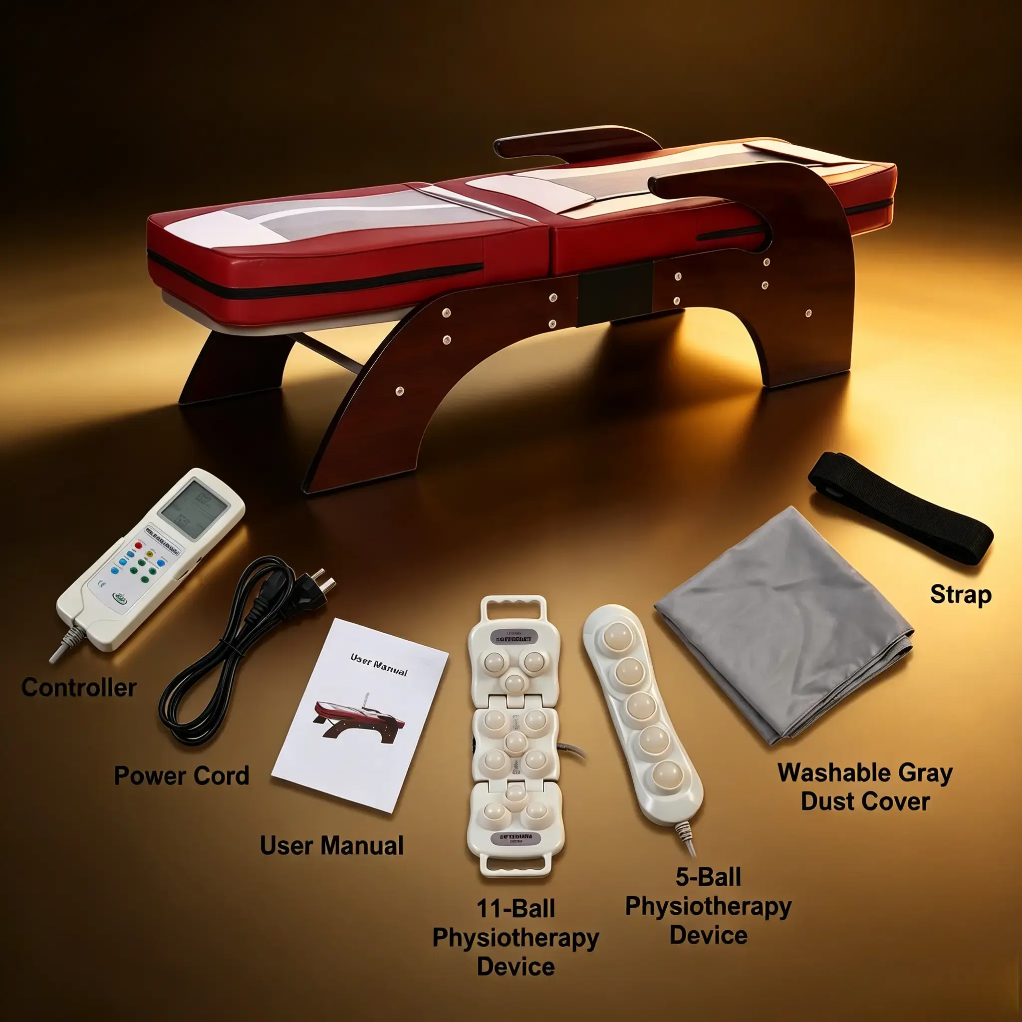 POP RELAX Nuga Best N5 Full Body Massage Bed