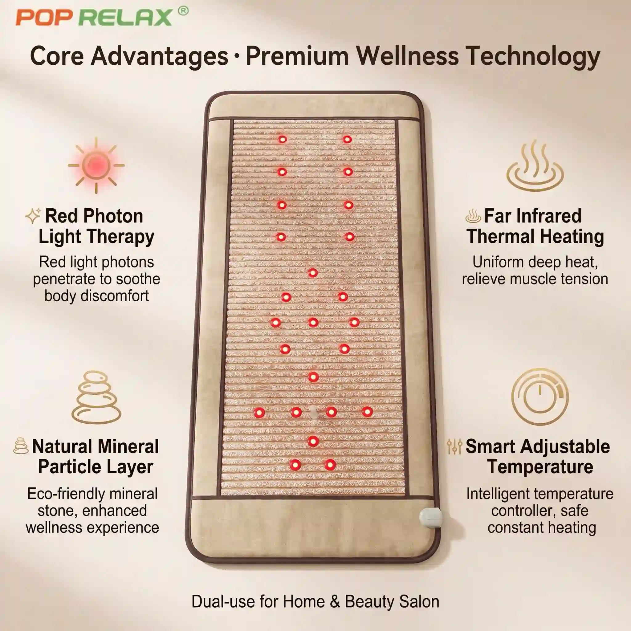 PEMF light therapy mat