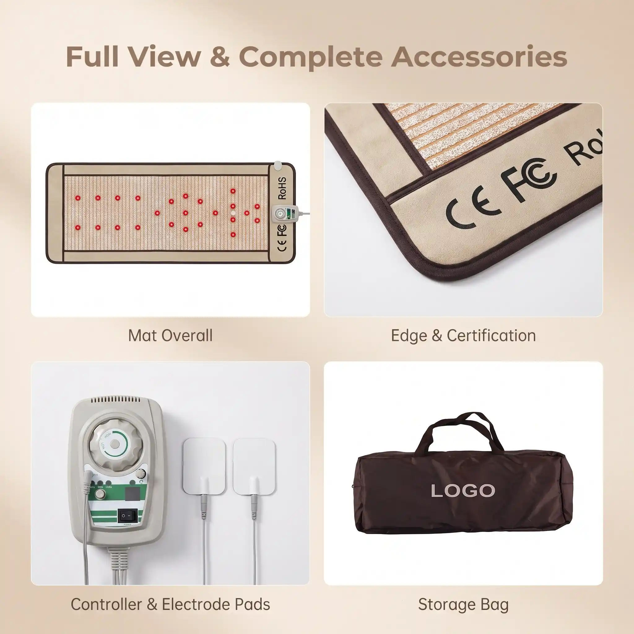 PEMF light therapy mat