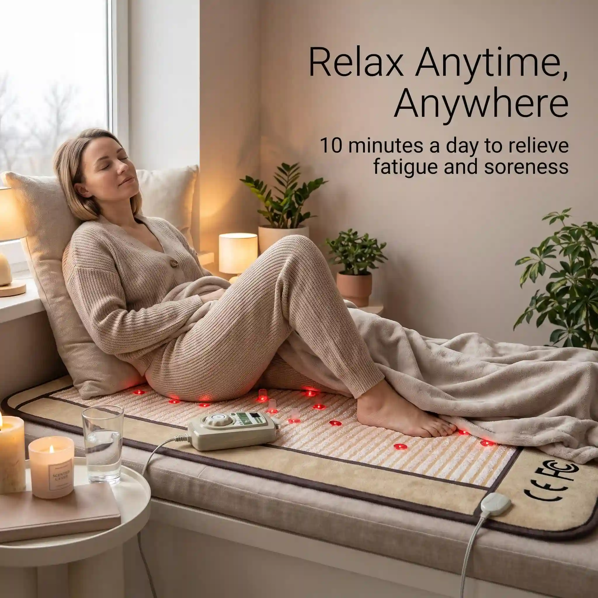 PEMF light therapy mat
