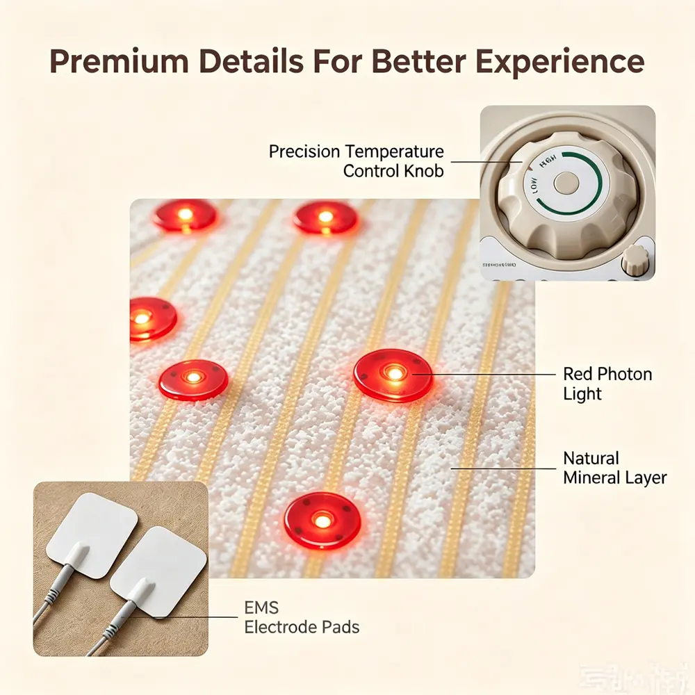 PEMF light therapy mat